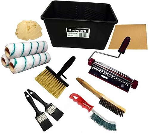 Fence painting kit set - fence,