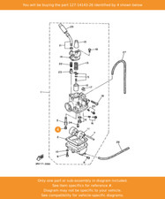 YAMAHA Jet, Main, 127-14143-26