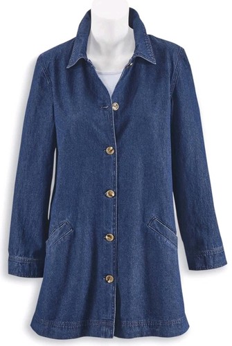 Serengeti pleated back denim - back,