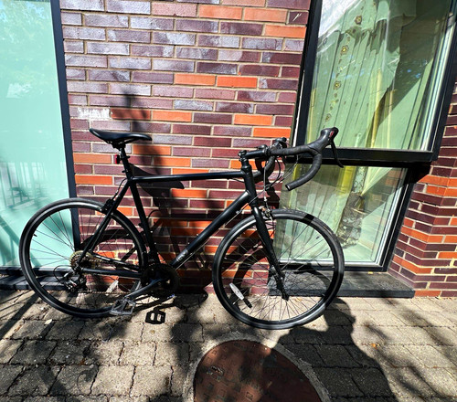 Cube road bike 700c black - road,
