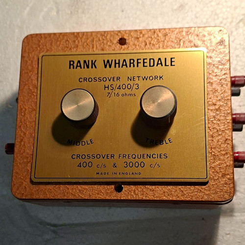 Rank wharfedale crossover - rank,