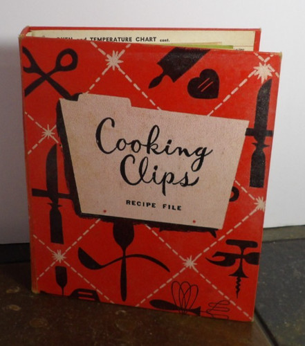 Vintage cooking clips recipe - vintage,