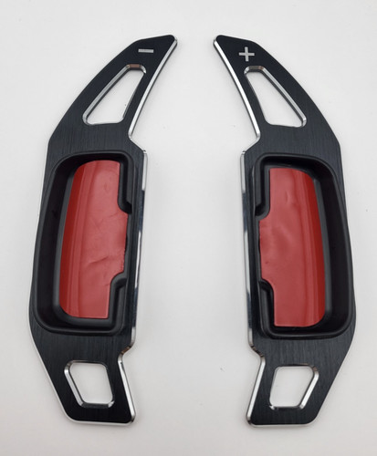 Black metal paddle - black,