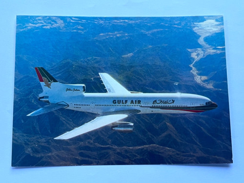 Aviation airline postcard - airline,