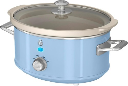 Swan retro slow cooker with - swan,