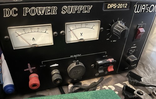 Watson dps 2012 - 25amp, 13.8v