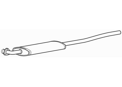 Quality centre exhaust middle - quality,
