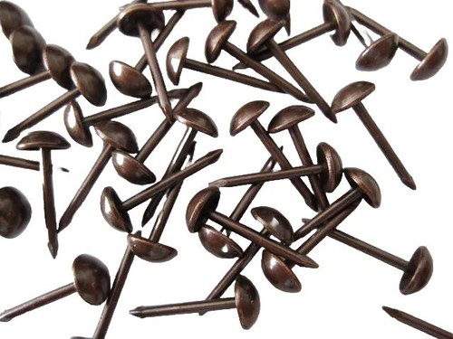 100 small 6mm upholstery nails - upholstery,