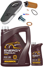 For BMW 520 D 520D F10 F11 Service Kit Air Oil Filter, Engine Oil & Sump Plug