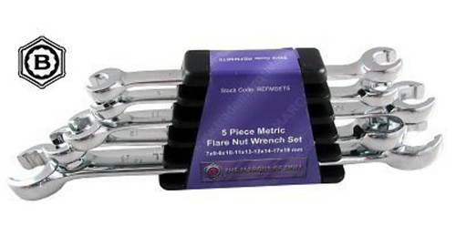 Piece flare nut spanner - 5,