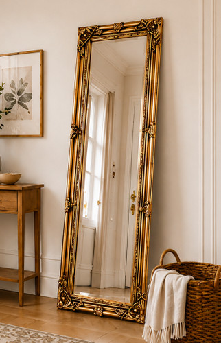 Tall antique gold - gold, full