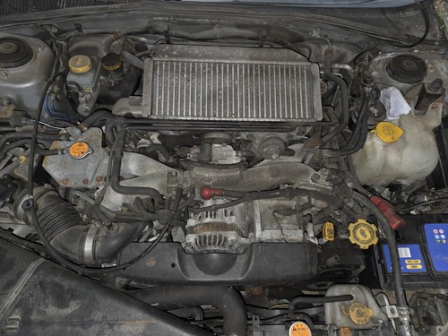 Subaru ej20 turbo engine - subaru,