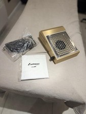 Zephyros Gold Nail Dust Extractor Fan Desk Top And Filters