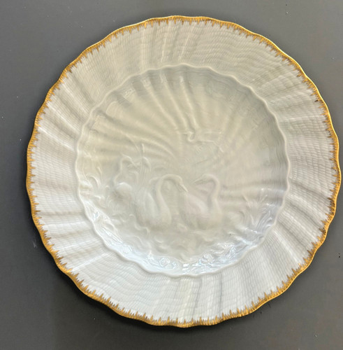 Meissen swan service - service, gold