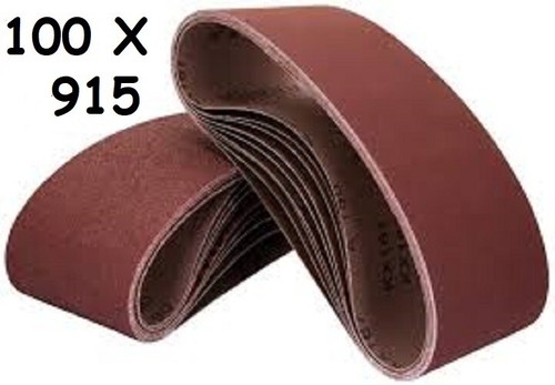 Sanding belts 100mm - 100mm, 915mm