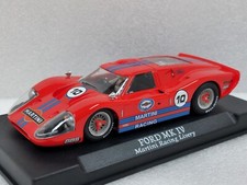 NSR 0410SW Ford Gt40 MKI Martini Racing Red, #10 Shark 21,500 RPM EVO 1/32 Slot