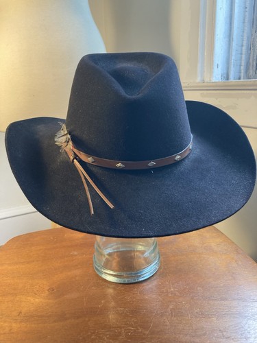 Akubra fur felt black western - akubra,