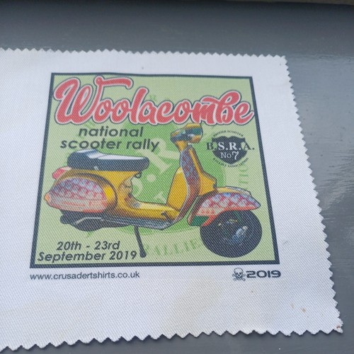 Scooter rally patch woolacombe - rally,