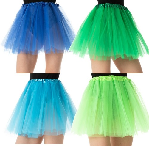 Green blue tutu - green, ladies