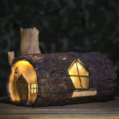 Solar fairy house garden - solar,