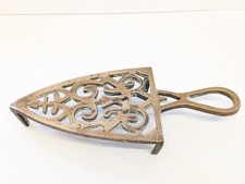 Vintage Fretted Solid Brass