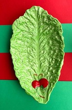 Vintage Carlton Ware Salad Ware Tomato & Lettuce Large Leaf Dish 27cm🥬🍅🥬🍅🥬