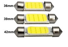 2 /4pcs x C10W C5W LED COB Festoon 31mm 36mm 39mm 41mm 12V White bulbs for cars-