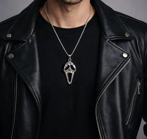 Ghost face scream - scream, pendant