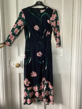 Ladies Navy And Pink Floral