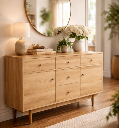 Large storage sideboard wooden - large,