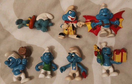 Vintage 1970 80s smurf - , esso