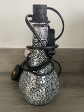 Silver Sparking Table Lamp