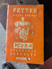 Petter Diesel Engine Operators