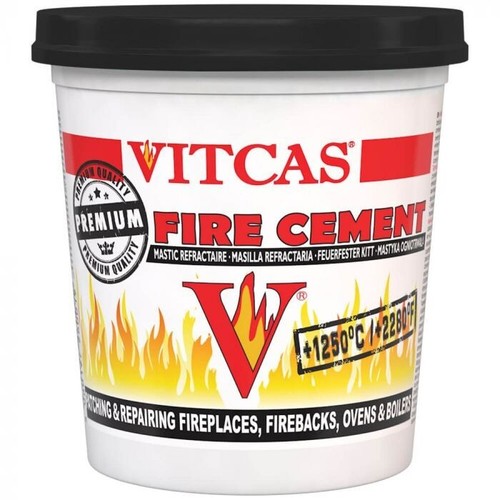 Fire cement 1kg - cement, black