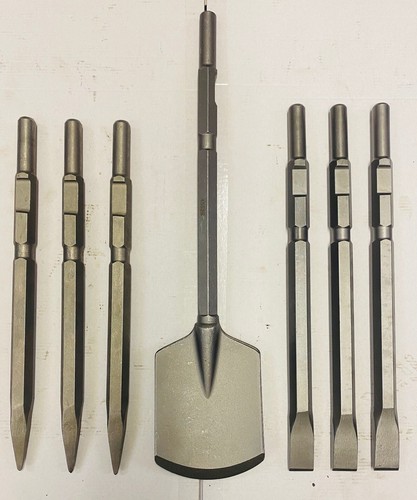 Points chisels clayspades - chisels,