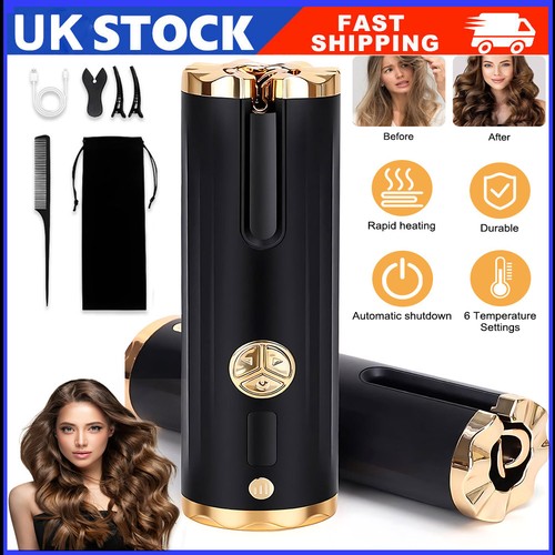 Cordless curling iron lcd - cordless, iron,