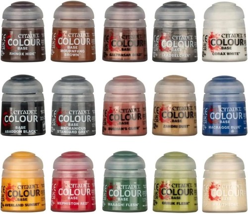 Warhammer citadel paints - citadel,