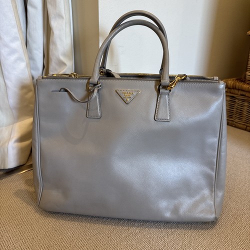 Prada grey handbag - prada,