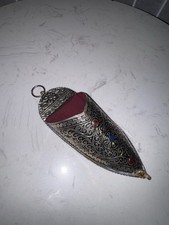 Moroccan silver-plated