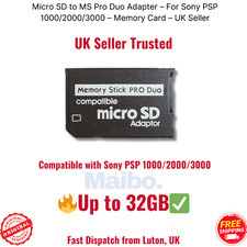 MicroSD to Memory Stick PRO