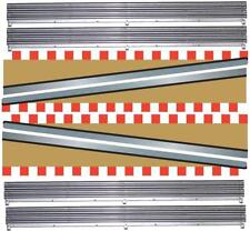 SCALEXTRIC SPORT C8233 LEAD IN LEAD OUT BORDERS AND BARRIERS BEIGE RED WHITE