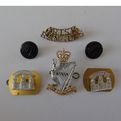 Royal irish rangers cap - royal, collar