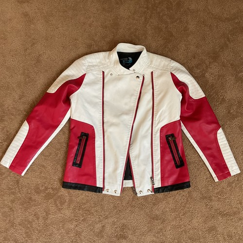 Botababe kids red white faux - botababe,