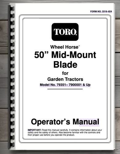Toro wheel horse mid - horse, 50"