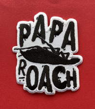 P/ROCK BAND IRON OR SEW ON QUALITY EMBROIDERED PATCH UK SELLER/PAPA ROACH