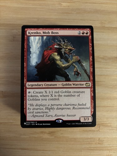 Mtg mono red - red, krenko