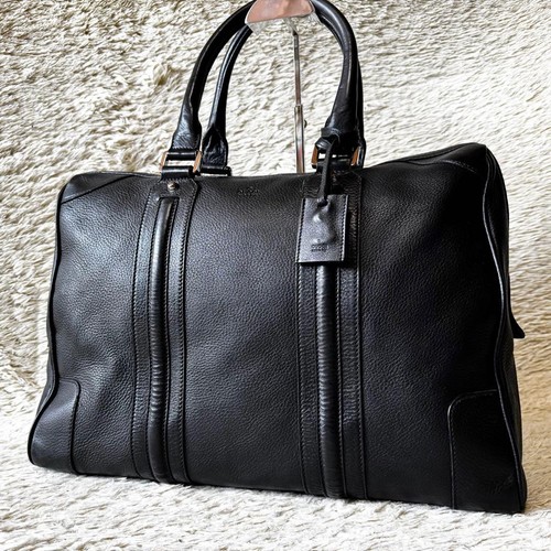 Gucci briefcase leather black - gucci,