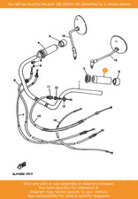 YAMAHA Grip, 3JB-26241-00 OEM