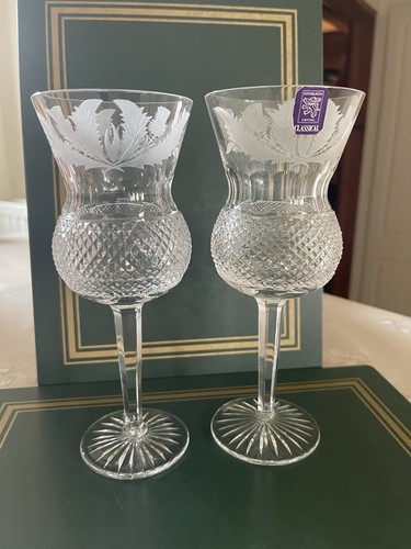 Pair edinburgh crystal - pair,