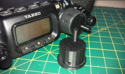 Yaesu 817 knob with - 817,